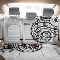 Hawaii and Japanese Culture Personalised Back Car Seat Cover With Polynesian Tribal Tattoo Style LT9 - Polynesian Pride