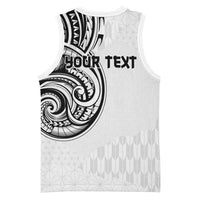 Hawaii and Japanese Culture Personalised Basketball Jersey With Polynesian Tribal Tattoo Style LT9 - Polynesian Pride