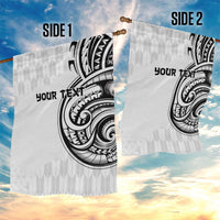 Hawaii and Japanese Culture Personalised Garden Flag With Polynesian Tribal Tattoo Style LT9 - Polynesian Pride