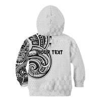 Hawaii and Japanese Culture Personalised Kid Hoodie With Polynesian Tribal Tattoo Style LT9 - Polynesian Pride
