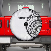 Hawaii and Japanese Culture Personalised Spare Tire Cover With Polynesian Tribal Tattoo Style LT9 - Polynesian Pride