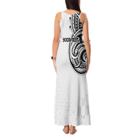 Hawaii and Japanese Culture Personalised Tank Maxi Dress With Polynesian Tribal Tattoo Style LT9 - Polynesian Pride