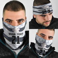 Japan Pacific Rugby 2022-23 Custom Neck Gaiter Black Sakura Japanese Wave Pattern - Polynesian Pride