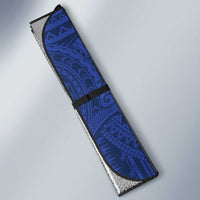 Solomon Islands Independence Day 1978 Personalised Auto Sun Shade Polynesian Pattern with Flag Style - Polynesian Pride