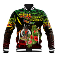 Custom Vanuatu Islands Baseball Jacket Proud To Be A Ni-Van LT9 Unisex Reggae - Polynesian Pride