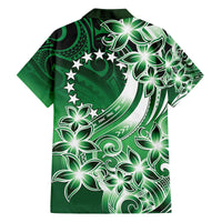Cook Islands Tattoo Family Matching Puletasi and Hawaiian Shirt Plumeria Polynesian Pattern
