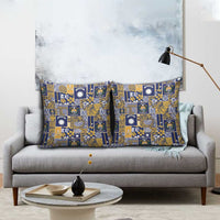 Ekamawir omo Nauru Pillow Cover Pacific Patchwork Xmas Vibes - Polynesian Pride