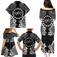 Cook Islands Ra o te Ui Ariki Est 1967 Family Matching Puletasi and Hawaiian Shirt LT9 - Polynesian Pride