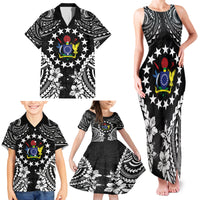 Cook Islands Ra o te Ui Ariki Est 1967 Family Matching Tank Maxi Dress and Hawaiian Shirt LT9 - Polynesian Pride