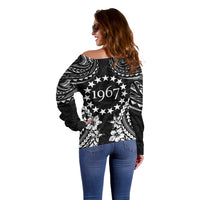 Cook Islands Ra o te Ui Ariki Est 1967 Off Shoulder Sweater