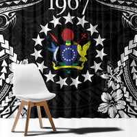 Cook Islands Ra o te Ui Ariki Est 1967 Window Curtain