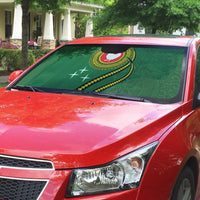 Manua Islands Polynesian Style Auto Sun Shade - Polynesian Pride
