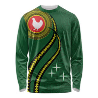 Manua Islands Polynesian Style Long Sleeve Shirt