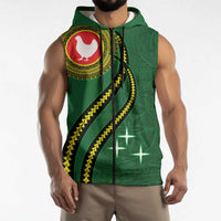 Manua Islands Polynesian Style Sleeveless Zip Hoodie - Polynesian Pride