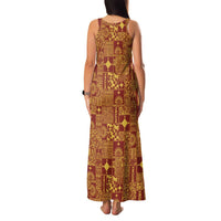 Rotuma Faiakse'ea 'e Kirisimasi Family Matching Tank Maxi Dress and Hawaiian Shirt Pacific Patchwork Xmas Vibes LT9 - Polynesian Pride