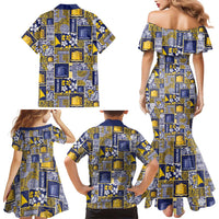 Tokelau Manuia te Kilihimahi Family Matching Mermaid Dress and Hawaiian Shirt Pacific Patchwork Xmas Vibes LT9 - Polynesian Pride