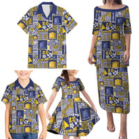 Tokelau Manuia te Kilihimahi Family Matching Puletasi and Hawaiian Shirt Pacific Patchwork Xmas Vibes LT9 - Polynesian Pride