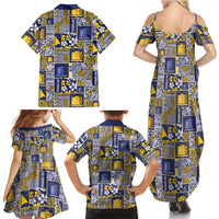 Tokelau Manuia te Kilihimahi Family Matching Summer Maxi Dress and Hawaiian Shirt Pacific Patchwork Xmas Vibes LT9 - Polynesian Pride