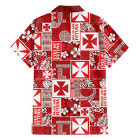 Wallis Et Futuna Kilisimasi Fiefia Family Matching Long Sleeve Bodycon Dress and Hawaiian Shirt Pacific Patchwork Xmas Vibes LT9 - Polynesian Pride