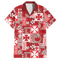 Wallis Et Futuna Kilisimasi Fiefia Hawaiian Shirt Pacific Patchwork Xmas Vibes - Polynesian Pride