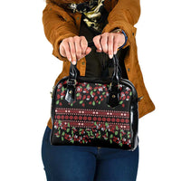 Fiji Masi Bula Tagimoucia Flowers Shoulder Handbag