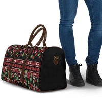 Fiji Masi Bula Tagimoucia Flowers Travel Bag - Polynesian Pride