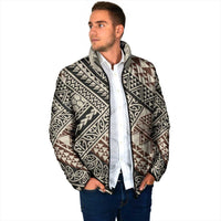 Niho Taniwha Kowhaiwhai Padded Jacket - Polynesian Pride