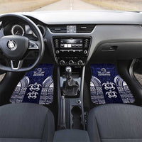 FSM Chuuk States Car Mats Micronesia Six 9 One Polynesian Tribal Pattern