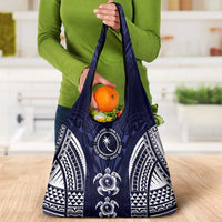 FSM Chuuk States Grocery Bag Micronesia Six 9 One Polynesian Tribal Pattern