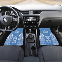 FSM Kosrae States Car Mats Micronesia Six 9 One Polynesian Tribal Pattern