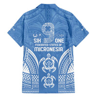 FSM Kosrae States Hawaiian Shirt Micronesia Six 9 One Polynesian Tribal Pattern