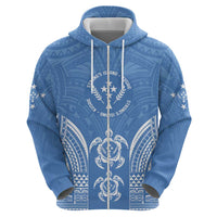 FSM Kosrae States Hoodie Micronesia Six 9 One Polynesian Tribal Pattern