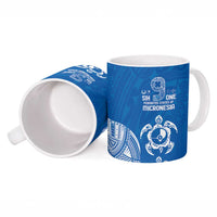 FSM Yap States Ceramic Mug Micronesia Six 9 One Polynesian Tribal Pattern - Polynesian Pride