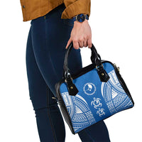 FSM Yap States Shoulder Handbag Micronesia Six 9 One Polynesian Tribal Pattern
