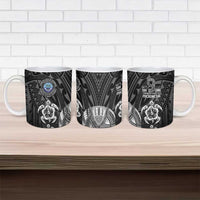 FSM Micronesia Six 9 One Ceramic Mug Polynesian Tribal Pattern - Polynesian Pride