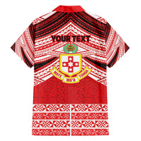 Personalised Kolisi Tonga College Atele Family Matching Puletasi and Hawaiian Shirt Polynesian Ngatu Tribal LT9 - Polynesian Pride