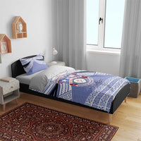 Personalised Tonga Apifoou College Bedding Set Polynesian Ngatu Tribal