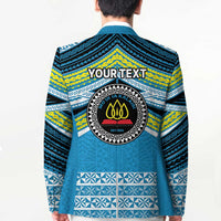 Personalised Tonga Lavengamalie College Blazer Polynesian Ngatu Tribal - Polynesian Pride