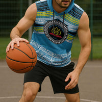 Personalised Tonga Lavengamalie College Sleeveless Hoodie Polynesian Ngatu Tribal LT9 - Polynesian Pride