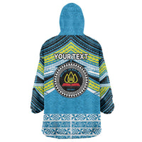 Personalised Tonga Lavengamalie College Wearable Blanket Hoodie Polynesian Ngatu Tribal LT9 - Polynesian Pride