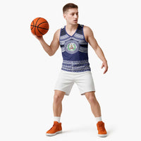 Personalised Tonga Sia'atoutai Theological College Basketball Jersey Polynesian Ngatu Tribal LT9 - Polynesian Pride