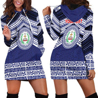 Personalised Tonga Sia'atoutai Theological College Hoodie Dress Polynesian Ngatu Tribal LT9 - Polynesian Pride