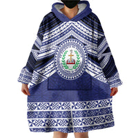 Personalised Tonga Sia'atoutai Theological College Wearable Blanket Hoodie Polynesian Ngatu Tribal LT9 - Polynesian Pride