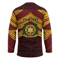 Personalised Tonga Vava'u High School Hockey Jersey Polynesian Ngatu Tribal - Polynesian Pride