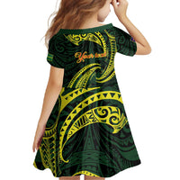 American Samoa Manua Cession Day Personalized Family Matching Tank Maxi Dress and Hawaiian Shirt Polynesian Wave Style LT9 - Polynesian Pride