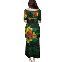 American Samoa Manu'atele Personalized Family Matching Puletasi and Hawaiian Shirt Manua Island Hibiscus Flowers LT9 - Polynesian Pride