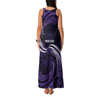 Manua Segaula American Samoa High School Personalized Family Matching Tank Maxi Dress and Hawaiian Shirt Polynesian Wave Style LT9 - Polynesian Pride