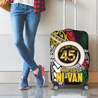 Ni-Van Vanuatu 45th Yumi Yumi Yumi Luggage Cover Vanuatuan Boar Tusk Polynesian Pattern LT9 - Polynesian Pride