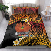 Melanesian Papua New Guinea Bedding Set Plumeria Bird of Paradise Tribal LT9 - Polynesian Pride