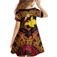 Melanesian Papua New Guinea Family Matching Puletasi and Hawaiian Shirt Plumeria Bird of Paradise Tribal LT9 - Polynesian Pride